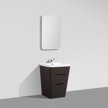 Eviva Victoria 32″ Modern Bathroom Vanity with White Integrated Acrylic Sink Vanity Eviva